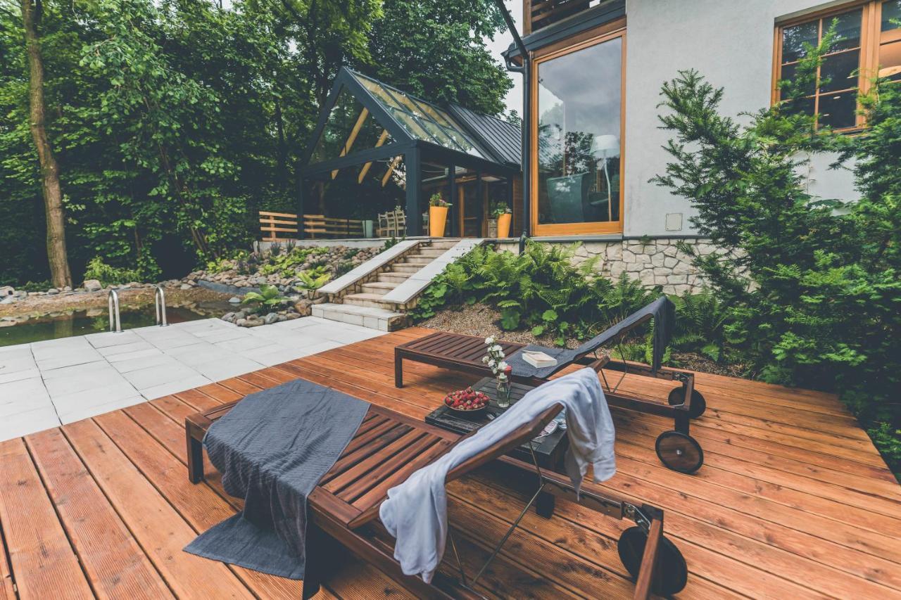 Chata Nad Wawozem Nałęczów Exterior foto