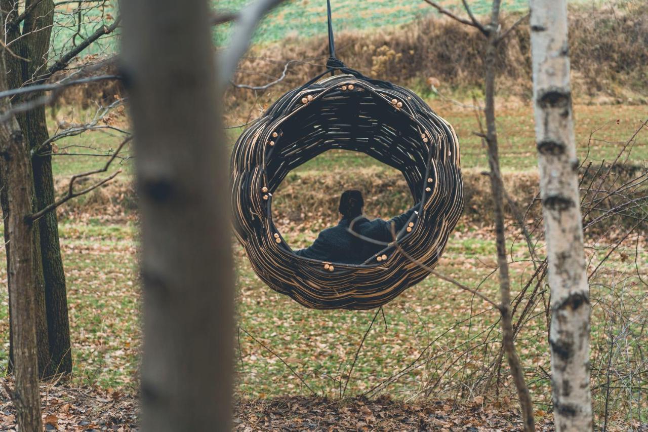 Chata Nad Wawozem Nałęczów Exterior foto